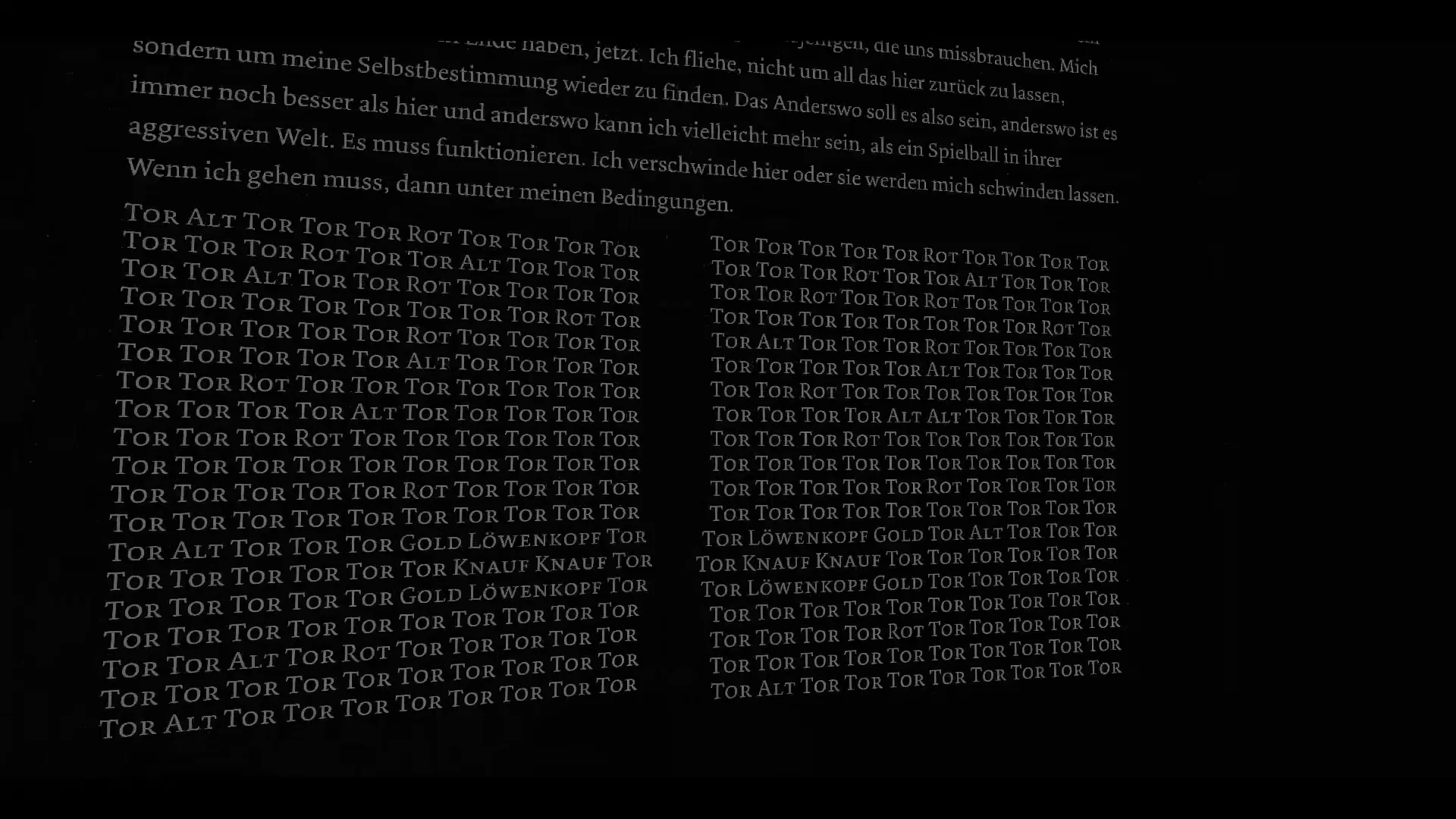 Still from The tExternal World VR experience